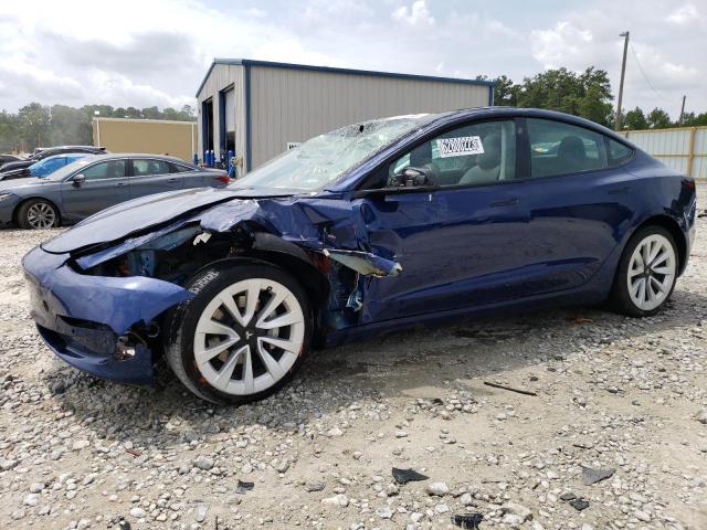 TESLA MODEL 3 2022 with VIN 5YJ3E1EA2NF286464 - Photo from auction