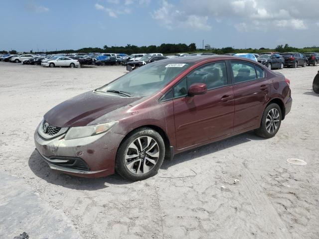 HONDA CIVIC EX 2013 with VIN 19XFB2F88DE035363 - Photo from auction
