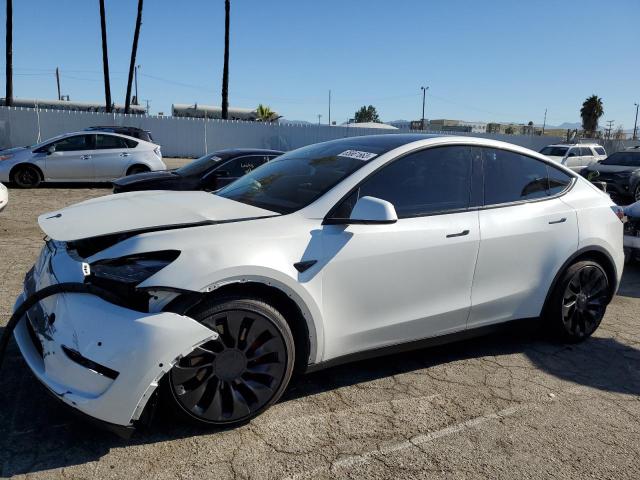 TESLA MODEL Y 2022 with VIN 7SAYGDEF3NF409933 - Photo from auction