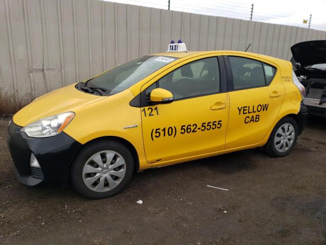 TOYOTA PRIUS C 2012 with VIN JTDKDTB32C1004989 - Photo from auction
