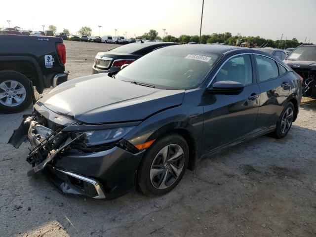 Photo 1 from auction – 2021 HONDA CIVIC LX with VIN 19XFC2F68ME001936