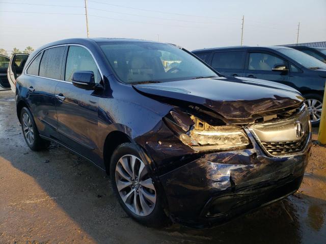 Photo 4 from auction – 2014 ACURA MDX TECHNO with VIN 5FRYD4H42EB026516