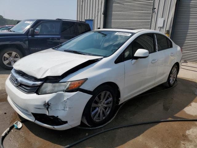 HONDA CIVIC EXL 2012 with VIN 2HGFB2F9XCH506748 - Photo from auction