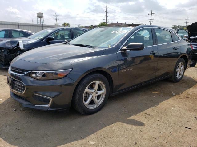 CHEVROLET MALIBU LS 2018 with VIN 1G1ZB5ST8JF162536 - Photo from auction