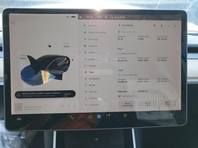 Photo 9 from auction – 2020 TESLA MODEL 3 with VIN 5YJ3E1EAXLF606451