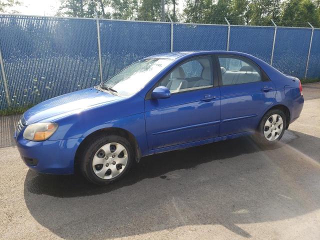 KIA SPECTRA EX 2009 with VIN KNAFE221X95602270 - Photo from auction