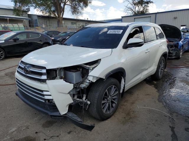 TOYOTA HIGHLANDER 2018 с VIN 5TDJZRFH2JS850075 - Фото с аукциона