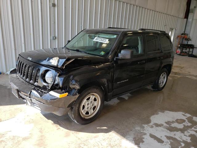 JEEP PATRIOT SP 2017 with VIN 1C4NJPBB9HD120197 - Photo from auction