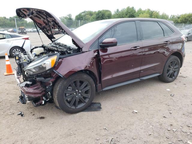 FORD EDGE SEL 2022 with VIN 2FMPK4J93NBA69649 - Photo from auction