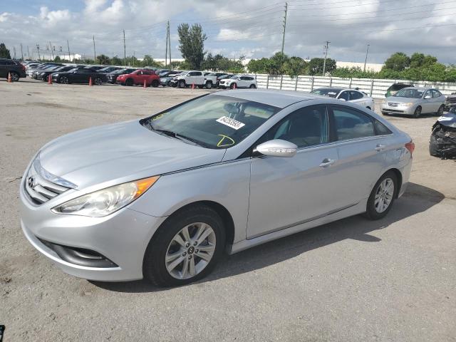 Photo 1 from auction – 2014 HYUNDAI SONATA GLS with VIN 5NPEB4AC7EH884755