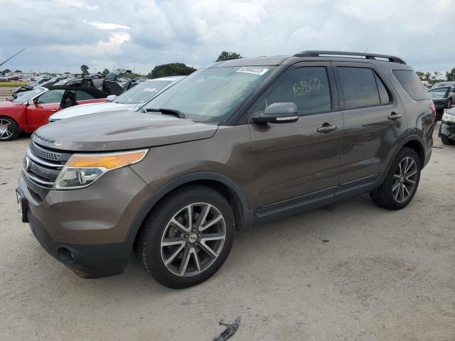 FORD EXPLORER X 2015 with VIN 1FM5K7D88FGB79019 - Photo from auction