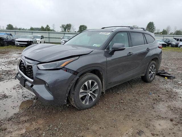 TOYOTA HIGHLANDER 2022 with VIN 5TDGBRCH1NS560290 - Photo from auction