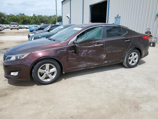 KIA OPTIMA LX 2014 with VIN 5XXGM4A77EG333825 - Photo from auction