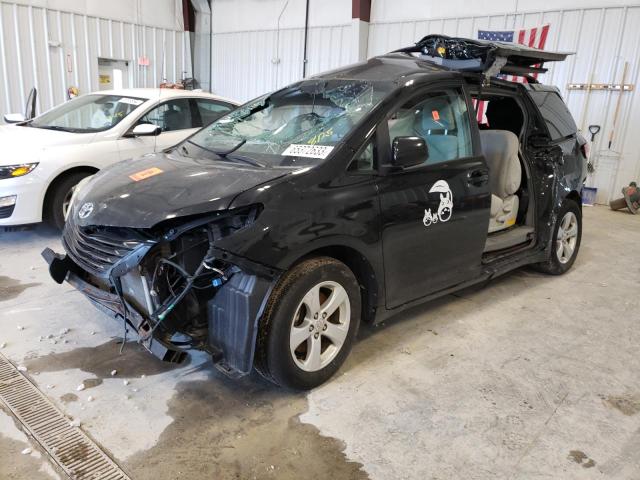 TOYOTA SIENNA LE 2011 with VIN 5TDKK3DC7BS144301 - Photo from auction