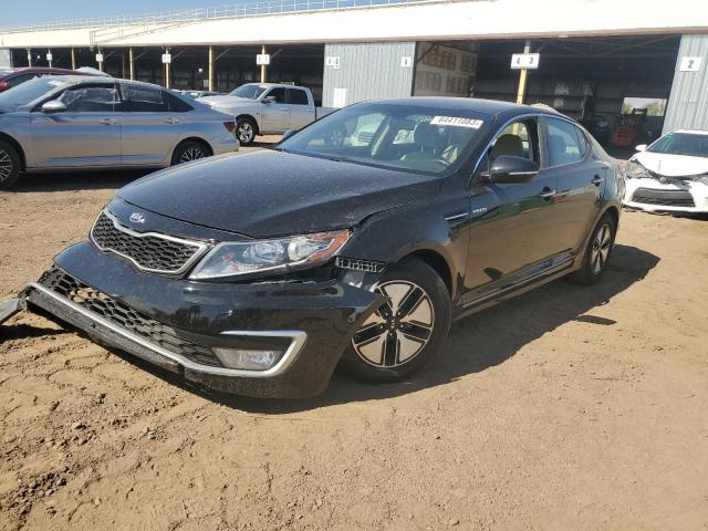 KIA OPTIMA HYB 2013 with VIN KNAGM4AD7D5062206 - Photo from auction