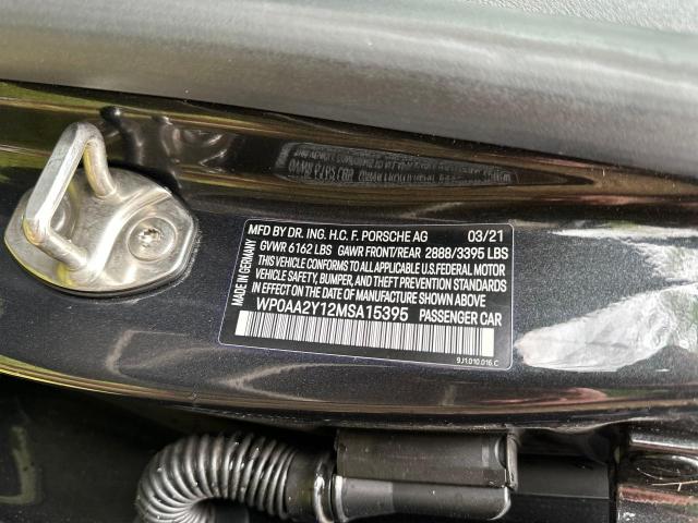 Foto 10 de la subasta – 2021 PORSCHE TAYCAN con VIN WP0AA2Y12MSA15395