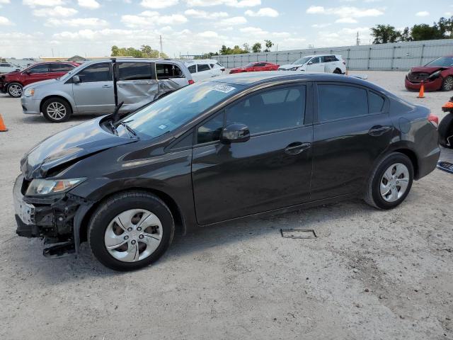 Photo 1 from auction – 2013 HONDA CIVIC LX with VIN 2HGFB2F51DH590750