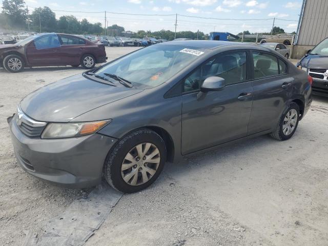 HONDA CIVIC LX 2012 with VIN 2HGFB2F55CH307149 - Photo from auction