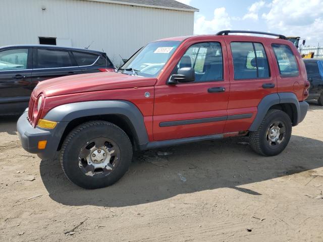 JEEP LIBERTY SP 2006 with VIN 1J4GL48K86W188916 - Photo from auction