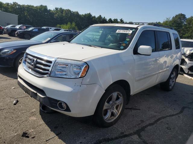 HONDA PILOT EXL 2014 with VIN 5FNYF4H58EB046449 - Photo from auction