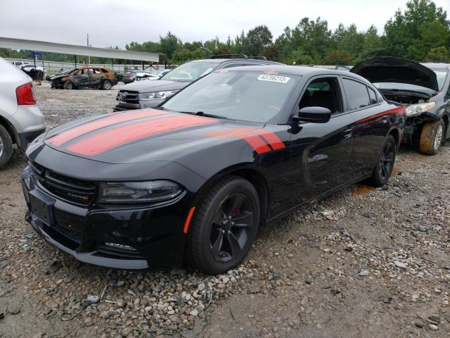 DODGE CHARGER SX 2016 with VIN 2C3CDXHG5GH317584 - Photo from auction