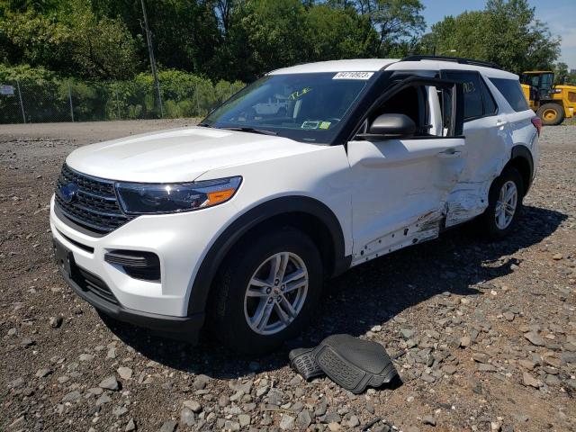 FORD EXPLORER X 2021 with VIN 1FMSK8DH0MGB75570 - Photo from auction
