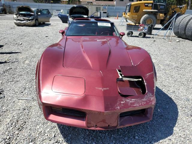 Photo 5 from auction – 1981 CHEVROLET CORVETTE with VIN 1G1AY8762B5108351