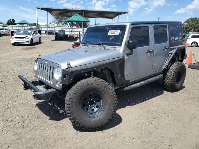 JEEP WRANGLER U 2016 with VIN 1C4BJWEG8GL257771 - Photo from auction