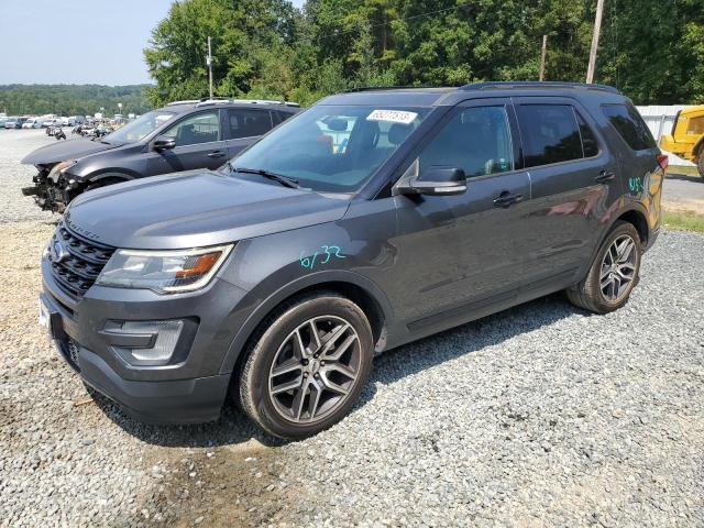 FORD EXPLORER S 2017 with VIN 1FM5K8GT0HGD94564 - Photo from auction
