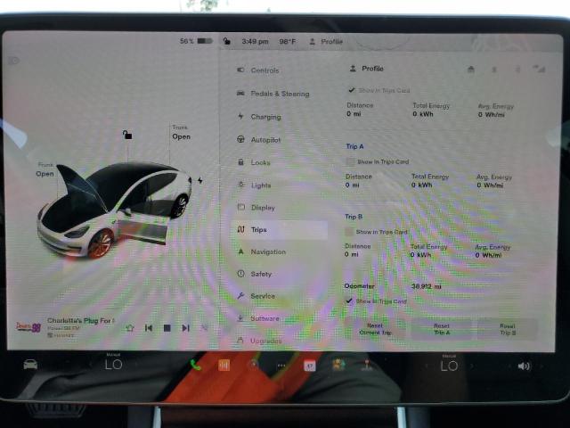 Photo 9 from auction – 2019 TESLA MODEL 3 with VIN 5YJ3E1EA1KF402443