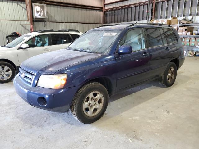 TOYOTA HIGHLANDER 2004 with VIN JTEGD21A040093514 - Photo from auction