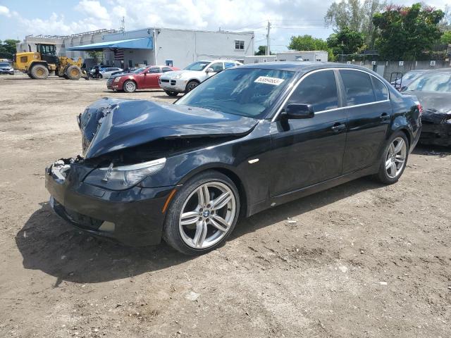 BMW 528 I 2008 with VIN WBANU53578CT17280 - Photo from auction
