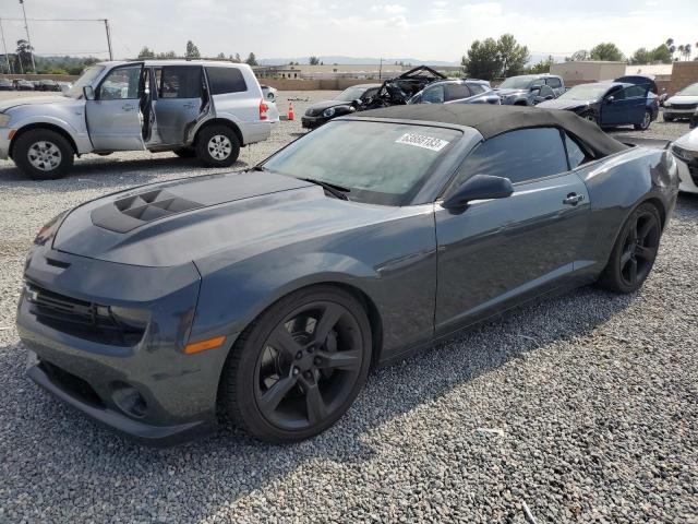 CHEVROLET CAMARO 2SS 2013 with VIN 2G1FK3DJ1D9214833 - Photo from auction