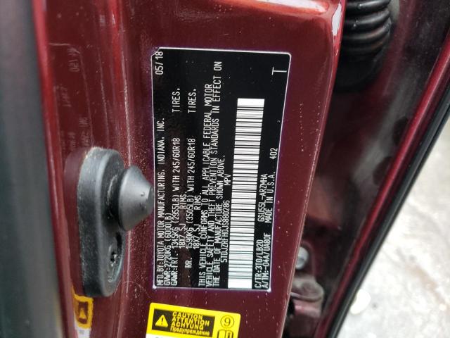 Фото 14 с аукциона – 2018 TOYOTA HIGHLANDER с VIN 5TDJZRFH0JS880286