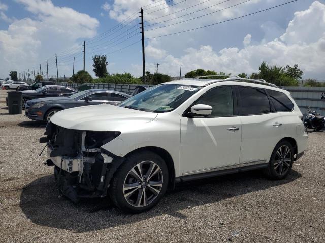 NISSAN PATHFINDER 2018 with VIN 5N1DR2MN0JC649995 - Photo from auction
