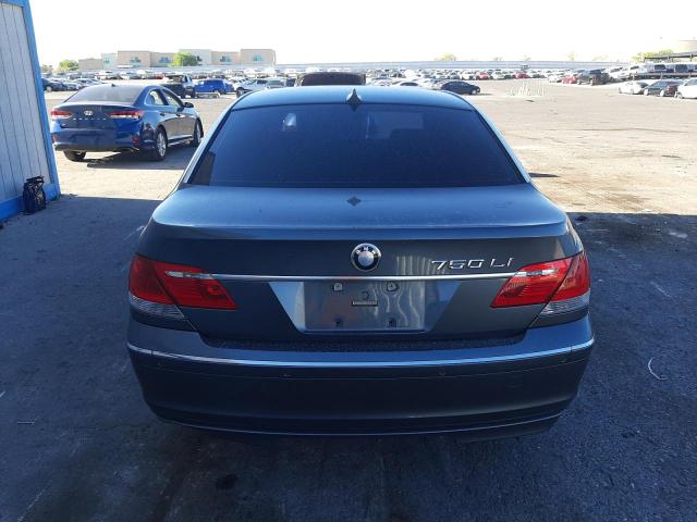 Photo 6 from auction – 2006 BMW 750 LI with VIN WBAHN83546DT59733