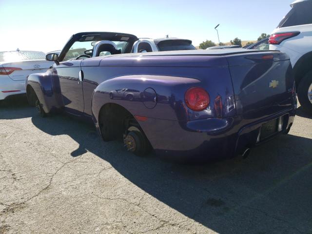 Photo 2 from auction – 2004 CHEVROLET SSR with VIN 1GCES14P84B103626