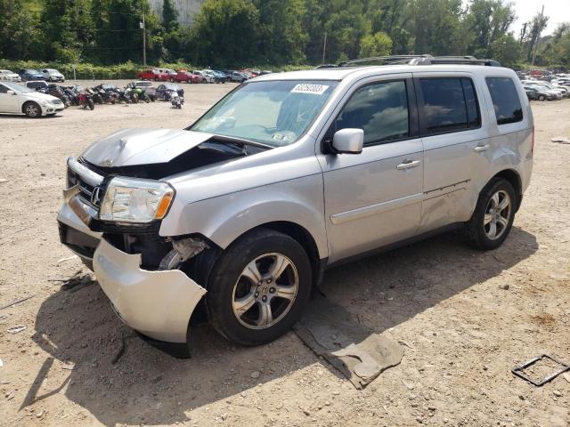 HONDA PILOT EXL 2012 with VIN 5FNYF3H67CB020344 - Photo from auction