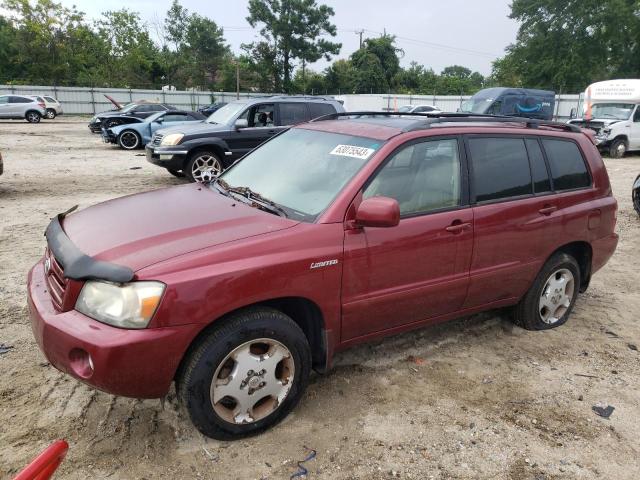 TOYOTA HIGHLANDER 2004 with VIN JTEEP21A940042592 - Photo from auction