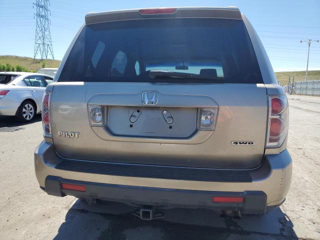 Photo 6 from auction – 2006 HONDA PILOT EX with VIN 2HKYF18416H508021