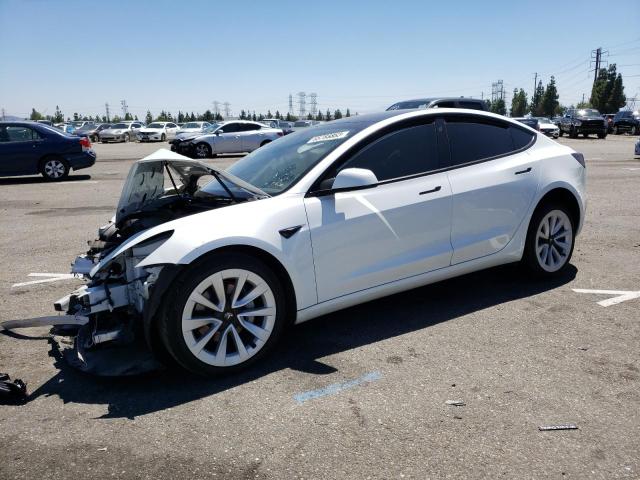 TESLA MODEL 3 2022 with VIN 5YJ3E1EBXNF137700 - Photo from auction