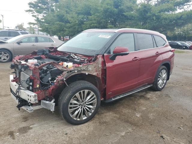 TOYOTA HIGHLANDER 2023 with VIN 5TDEBRCH0PS110138 - Photo from auction