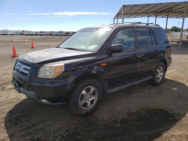 HONDA PILOT EXL 2008 with VIN 5FNYF18748B033492 - Photo from auction