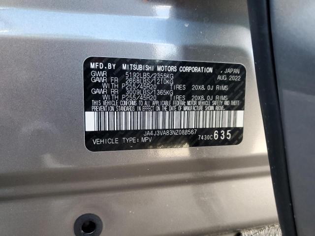 Photo 14 from auction – 2022 MITSUBISHI OUTLANDER with VIN JA4J3VA83NZ088567