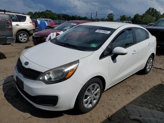 KIA RIO LX 2012 with VIN KNADM4A30C6051034 - Photo from auction