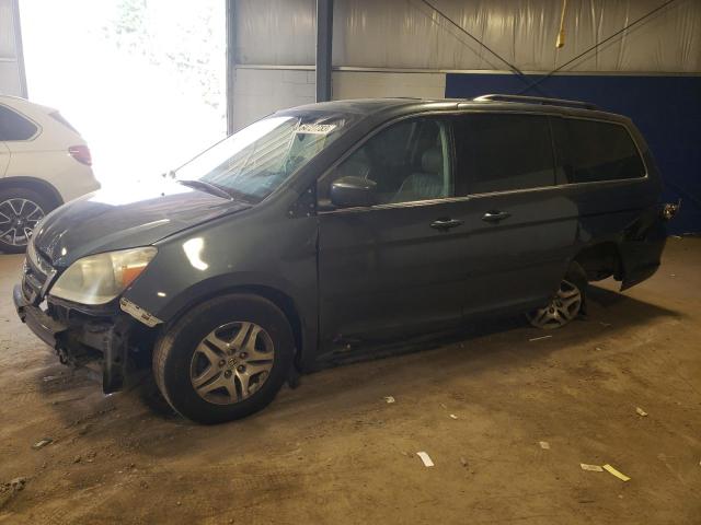 HONDA ODYSSEY EX 2006 with VIN 5FNRL38626B417266 - Photo from auction