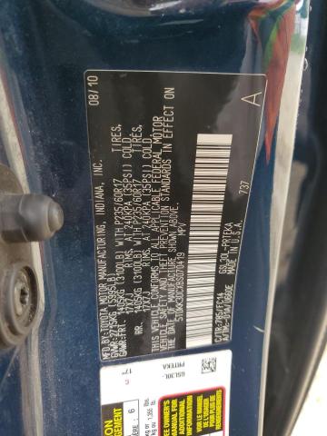 Photo 14 from auction – 2011 TOYOTA SIENNA LE with VIN 5TDKK3DCXBS070419