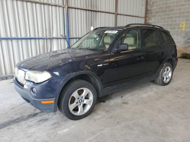 BMW X3 3.0SI 2008 with VIN WBXPC93488WJ06085 - Photo from auction