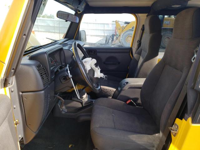 Photo 7 from auction – 2004 JEEP WRANGLER X with VIN 1J4FA39S24P784282