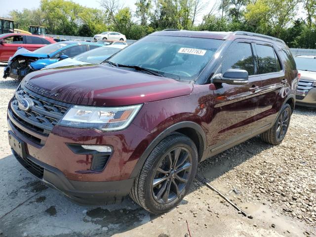 FORD EXPLORER X 2019 with VIN 1FM5K8D8XKGA89628 - Photo from auction